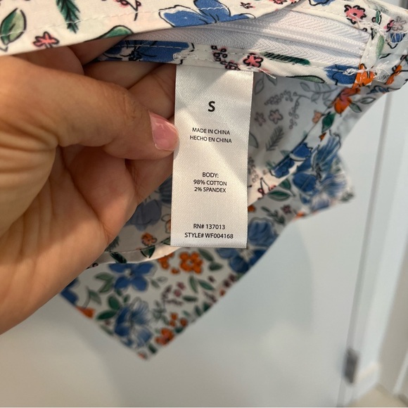 NWT Wildfox Asymmetrical Sleeveless Top with ruffles and floral pattern - Picture 3 of 10